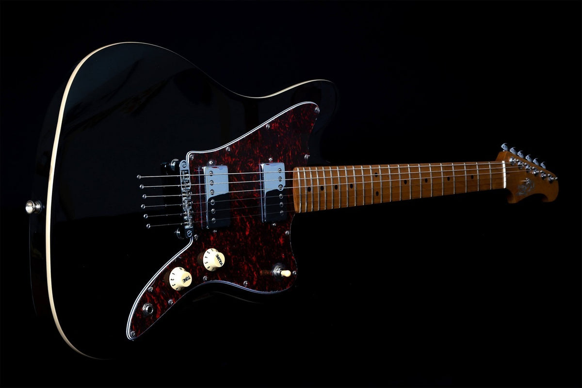 JET Guitars JJ-350 BK – elektrische gitaar – J-stijl HH Zwart