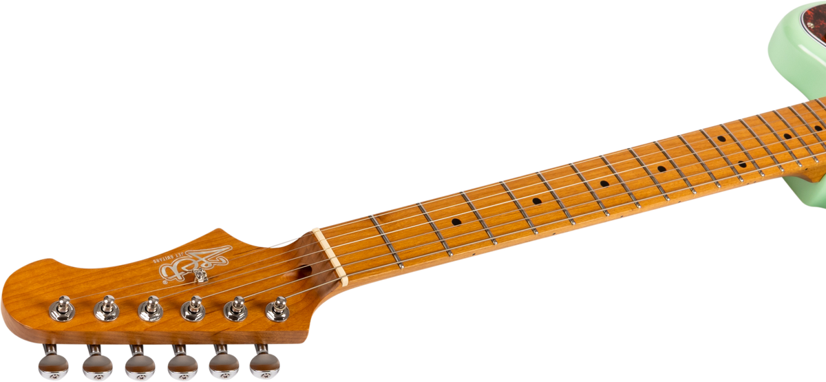 JET Guitars JJ-300 P90 SFG – elektrische gitaar – J-stijl P90 Elektrische Zeegroene Schuim