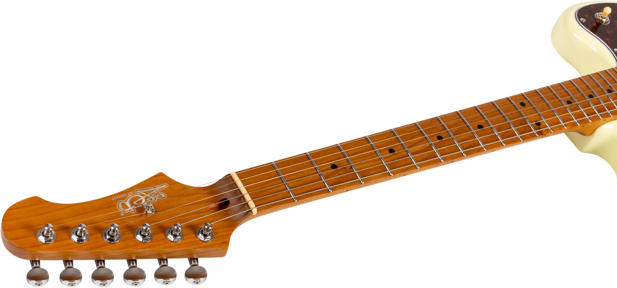 JET Guitars JJ-300 P90 OW – elektrische gitaar – J-stijl P90 Elektrisch Wit