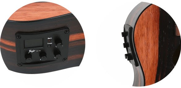 Flight DUC 460 AMARA EQ – elektro-akoestische concertukelele