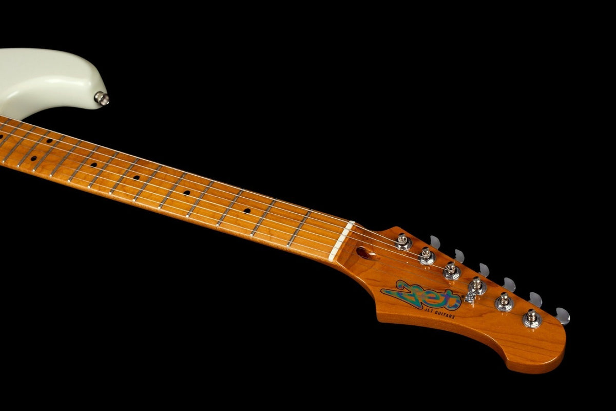 JET Guitars JS 400 OW – elektrische gitaar – S-stijl HSS Wit