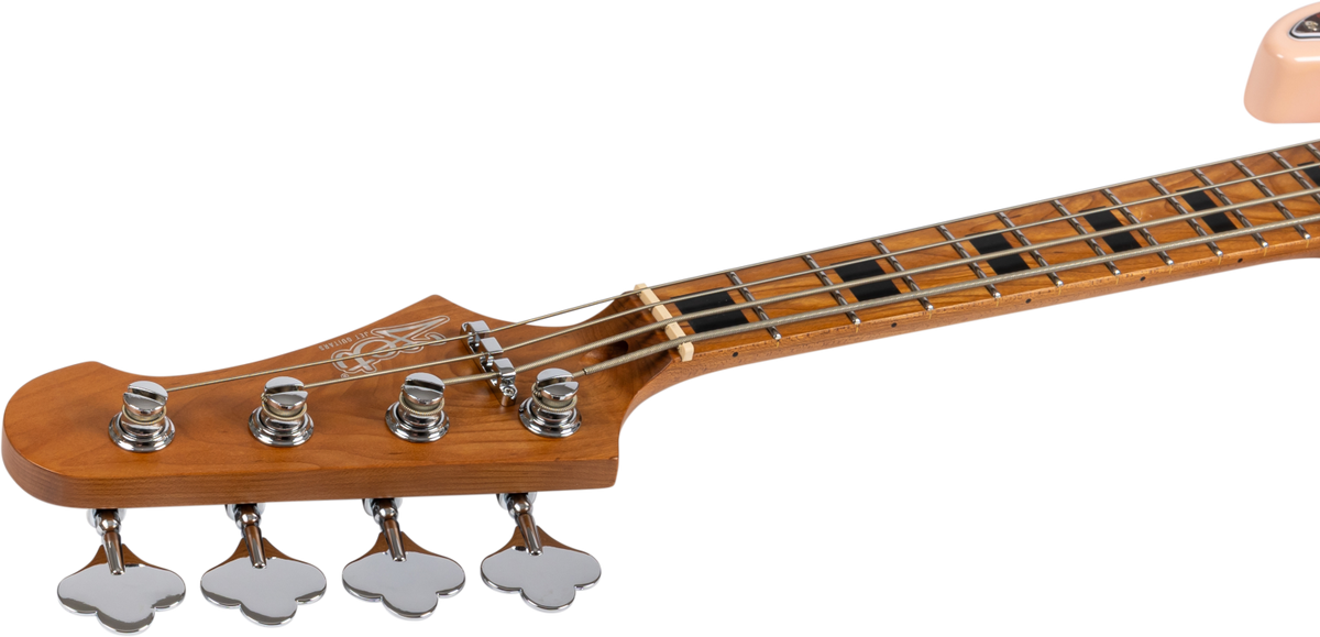 JET Guitars JB-300 PK – elektrische basgitaar – Reisbas, Shell Pink