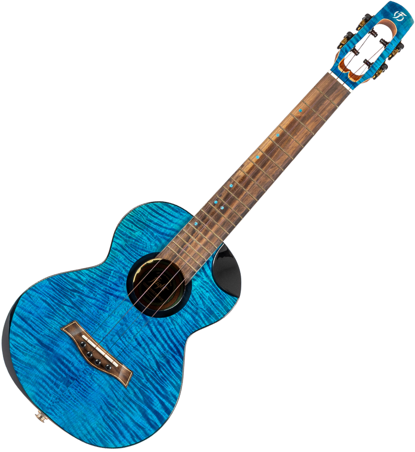 Flight COMET TENOR EQ-A BLUE – elektro-akoestische tenorukelele
