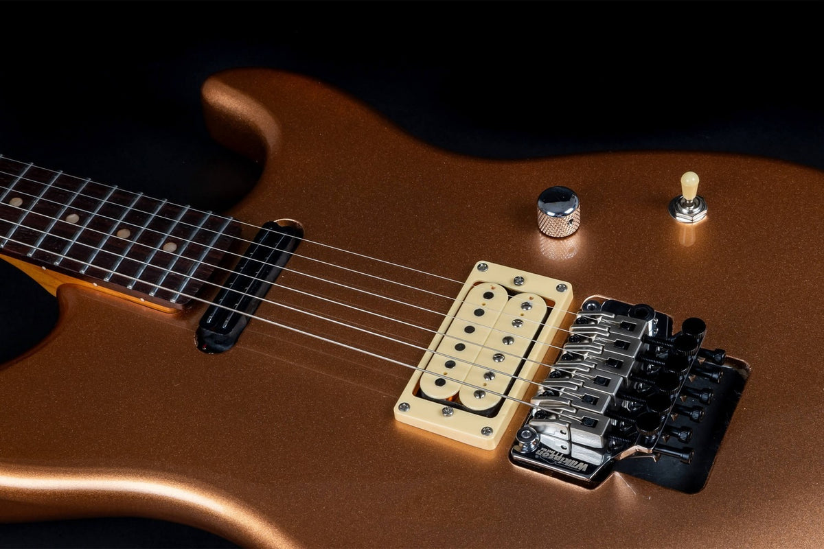JET Guitars JS-700 CPR HS – elektrische gitaar – S-stijl Koper