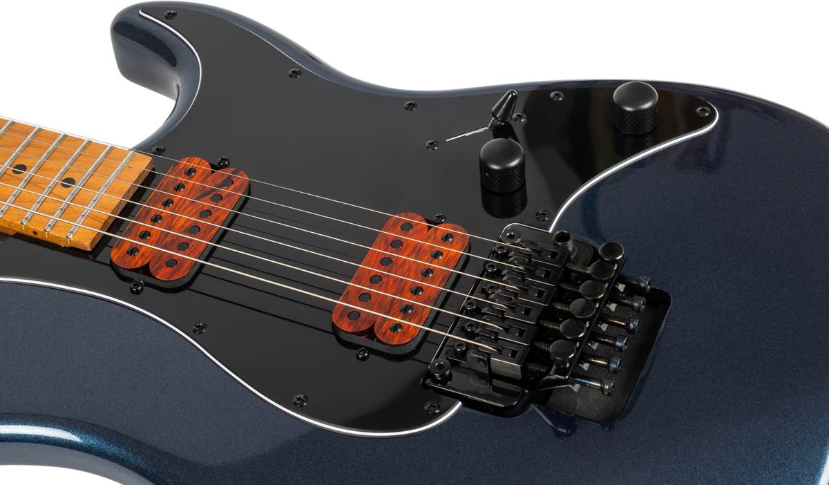 JET Guitars JS-800 DBW HH – elektrische gitaar – S-stijl HH Diep blauw