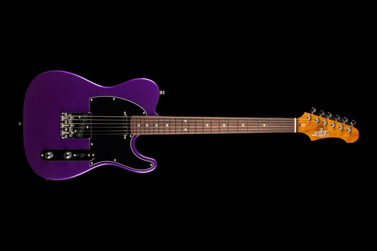 JET Guitars JT 300 PLM R – elektrische gitaar – T-stijl SSS Pruim, palissander toets