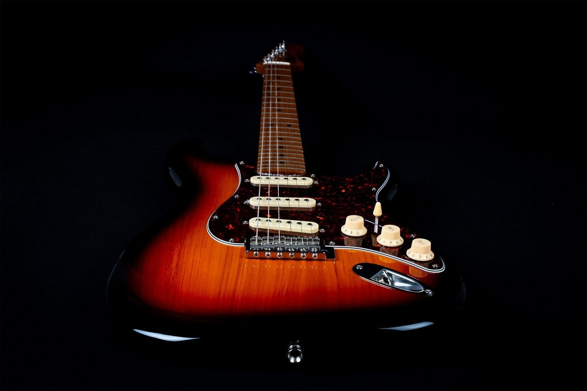 JET Guitars JS 300 SB – elektrische gitaar – S-stijl SSS Zonsopgang
