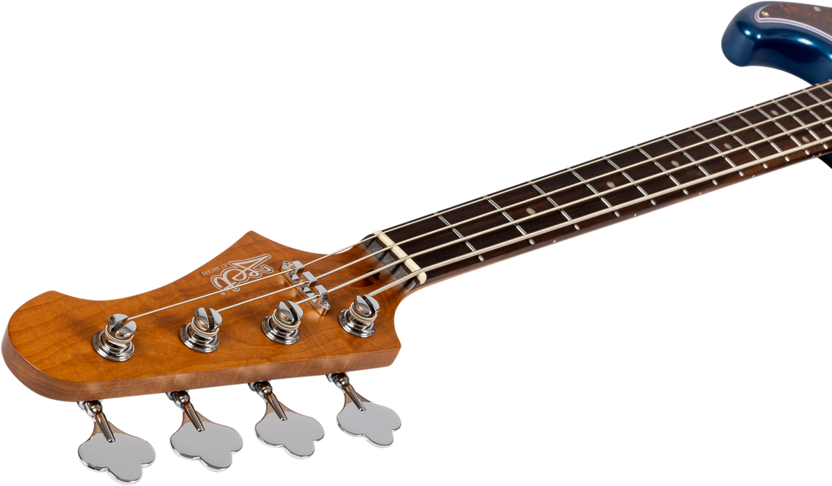JET Guitars JPB-300 NBL R – elektrische basgitaar – PB-stijl Blauwe Rozenhout. FB
