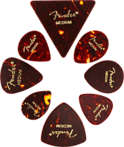 Fender 0980200300 Plectrum Variety Pack Medium Tortoise 8-Pack
