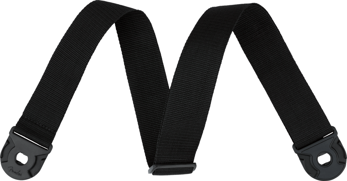 Fender 0990629009 Gitaarband 2 inch Zwart Polypro