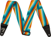 Fender 0990637212 Retro Ribbed Polyester Gitaarband Rainbow Design