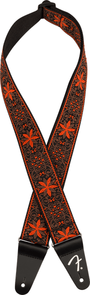 Fender 0990638028 Gitaarband 2 inch Pasadena Geweven Oranje Wallflower