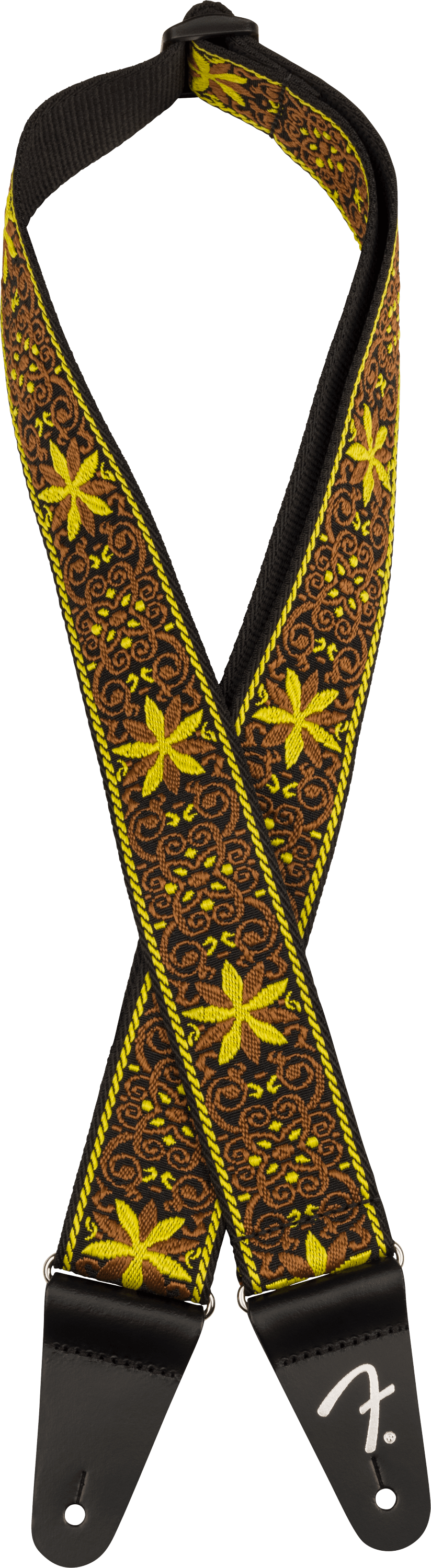 Fender 0990638037 Gitaarband 2 inch Pasadena Geweven Geel Wallflower