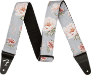 Fender 0990638043 Gitaarband 2 inch Floral Polyester Twill Grijs