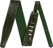 Fender 0990641062 Broken-In Leer Gitaarband 2.5 inch Groen