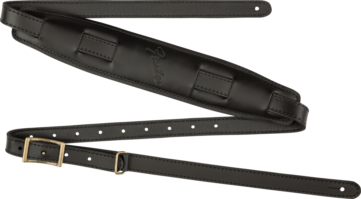 Fender 0990689006 Vintage Saddle Gitaarband Zwart