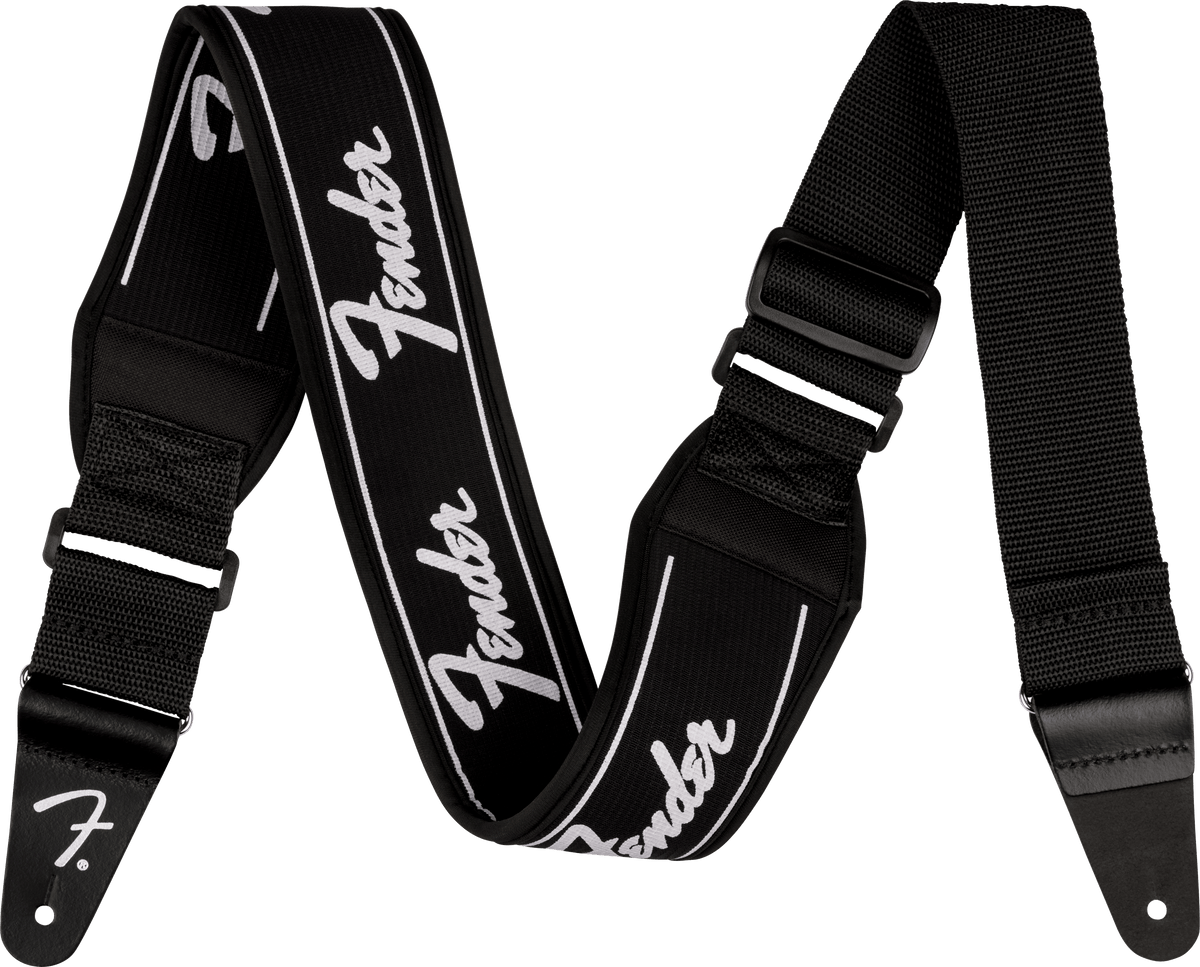 Fender 0990694209 Swell Neoprene Logo Gitaarband Running Logo 2.5 inch