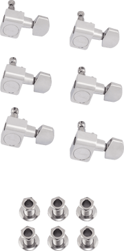 Fender 0990820100 American Standard Gitaarstemmechanieken Chroom Set van 6