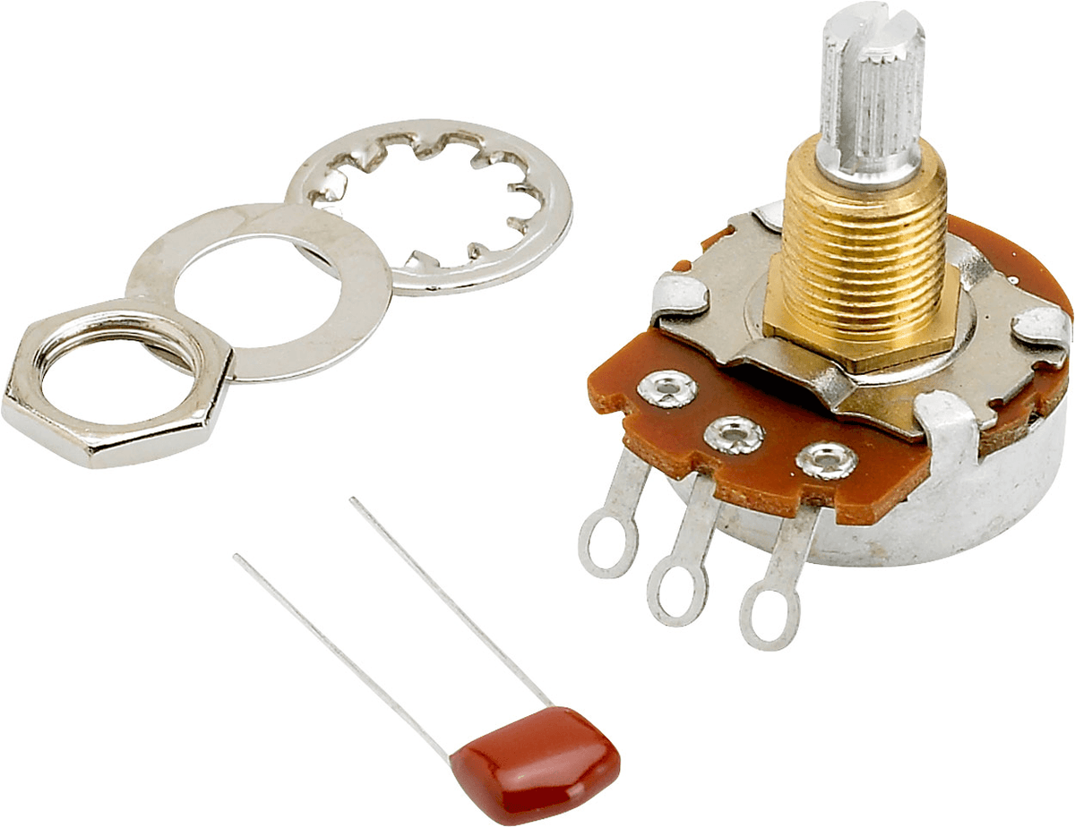 Fender 0990834000 500 kΩ Potentiometer Gespleten As met 0,022 µF Condensator