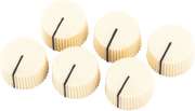 Fender 0990933000 Pure Vintage Radio versterkerknoppen crème set van 6