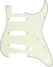 Fender 0991343000 '62 Vintage Stratocaster SSS Slagplaat Mintgroen 11-Gaats 3-Laags
