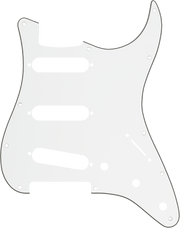 Fender 0991374000 Stratocaster SSS Slagplaat Perkament 11-Gaats 3-Laags