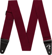Fender 0991445406 Gitaarband 5 cm Breed Zwart/Rood