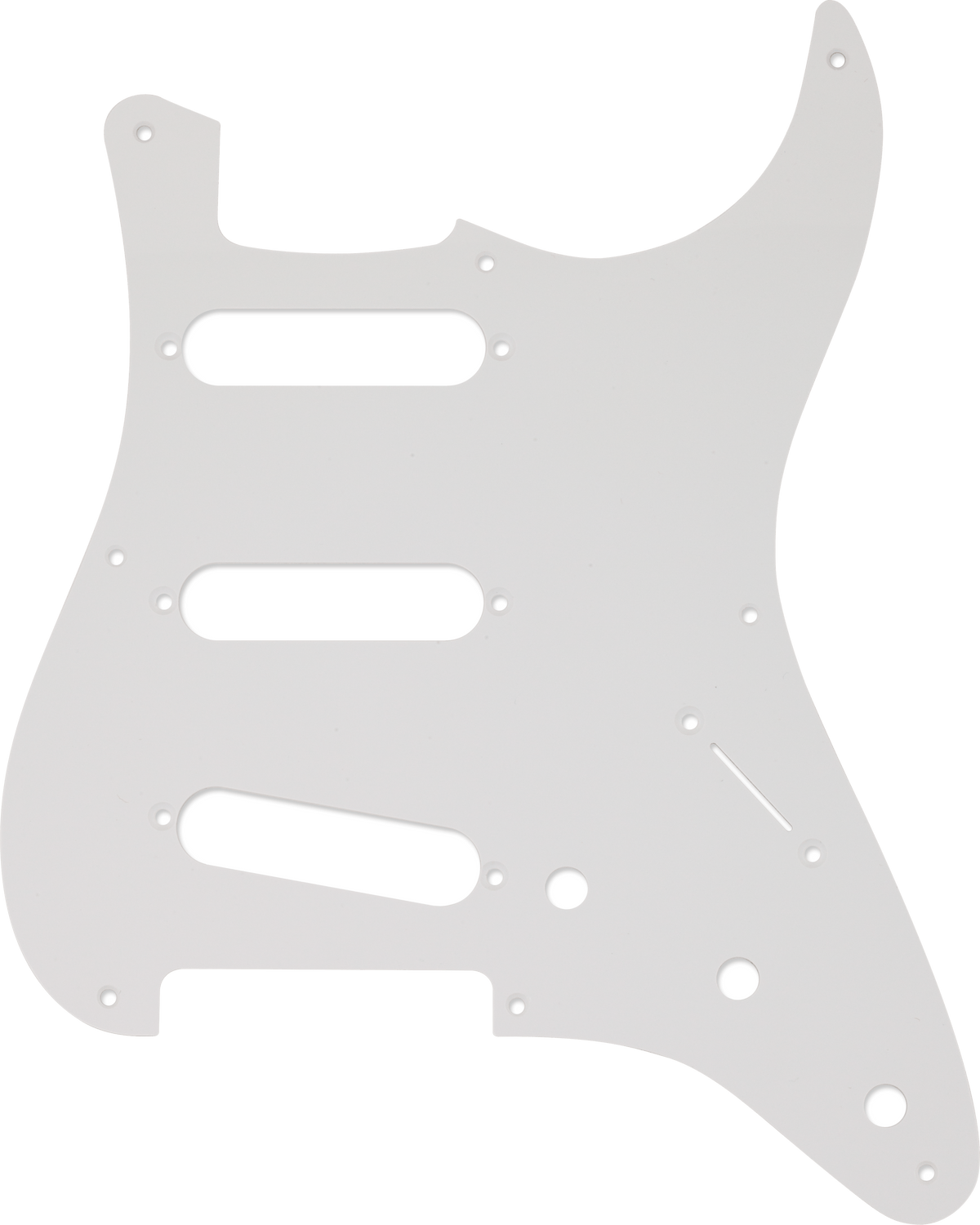 Fender 0992017000 '57 Vintage Stratocaster SSS Slagplaat Wit 8-Gaats 1-Laags