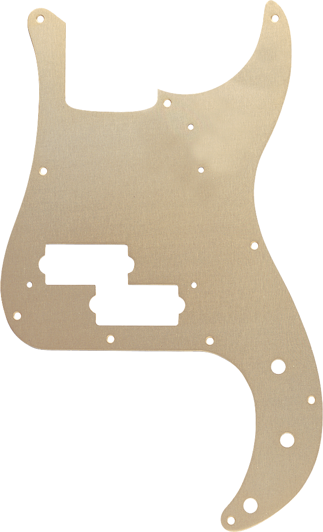 Fender 0992020000 '57 Precision Bass Slagplaat Goud Geanodiseerd 10-Gaats 1-Laags