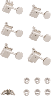Fender 0992040000 Vintage-Style Stratocaster/Telecaster Stemmechanieken Nikkel Set van 6