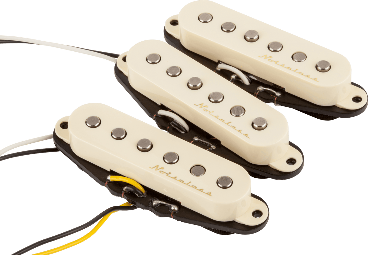 Fender 0992115000 Vintage Noiseless Stratocaster Elementset Aged White
