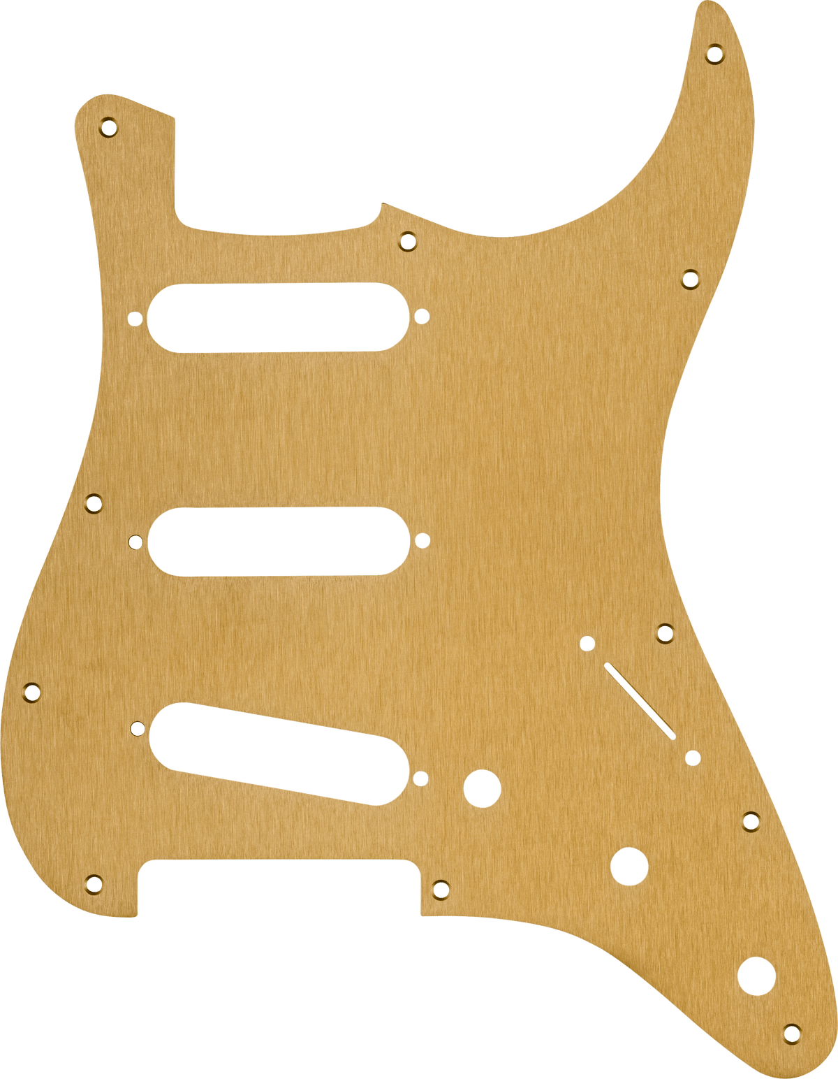 Fender 0992139000 Stratocaster SSS Slagplaat Goud Geanodiseerd 11-Gaats 1-Laags