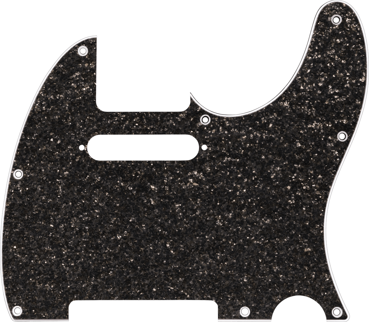 Fender 0992186001 Telecaster SS Slagplaat Donkergrijs Sparkle Hybride Glas/Glitter