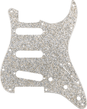 Fender 0992187002 Stratocaster SSS Slagplaat Zilver Sparkle Hybride Glas/Glitter