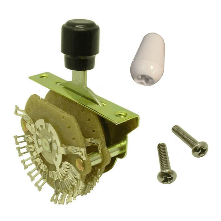 Fender 0992251000 5-Weg Super Switch voor Aangepaste Bedrading met Schroeven en Tip