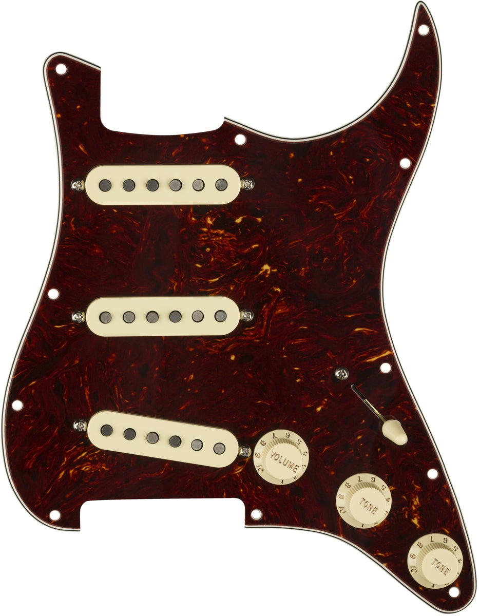 Fender 0992340500 Custom Shop Fat '50s Stratocaster SSS Voorbedrade Slagplaat Schildpad 11-Gaats