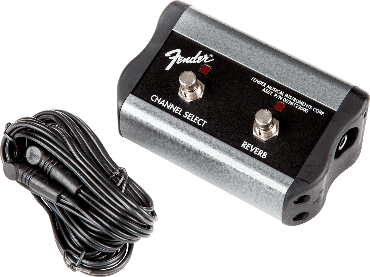 Fender 0994056000 2-Button Channel/Reverb Footswitch