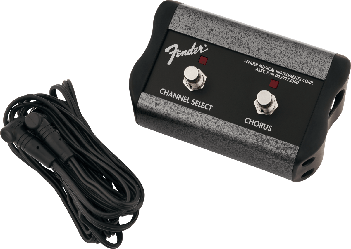 Fender 0994057000 2-Button Channel/Chorus Footswitch
