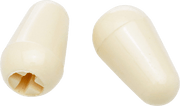 Fender 0994938000 Stratocaster Schakelaarstips Verouderd Wit Set van 2