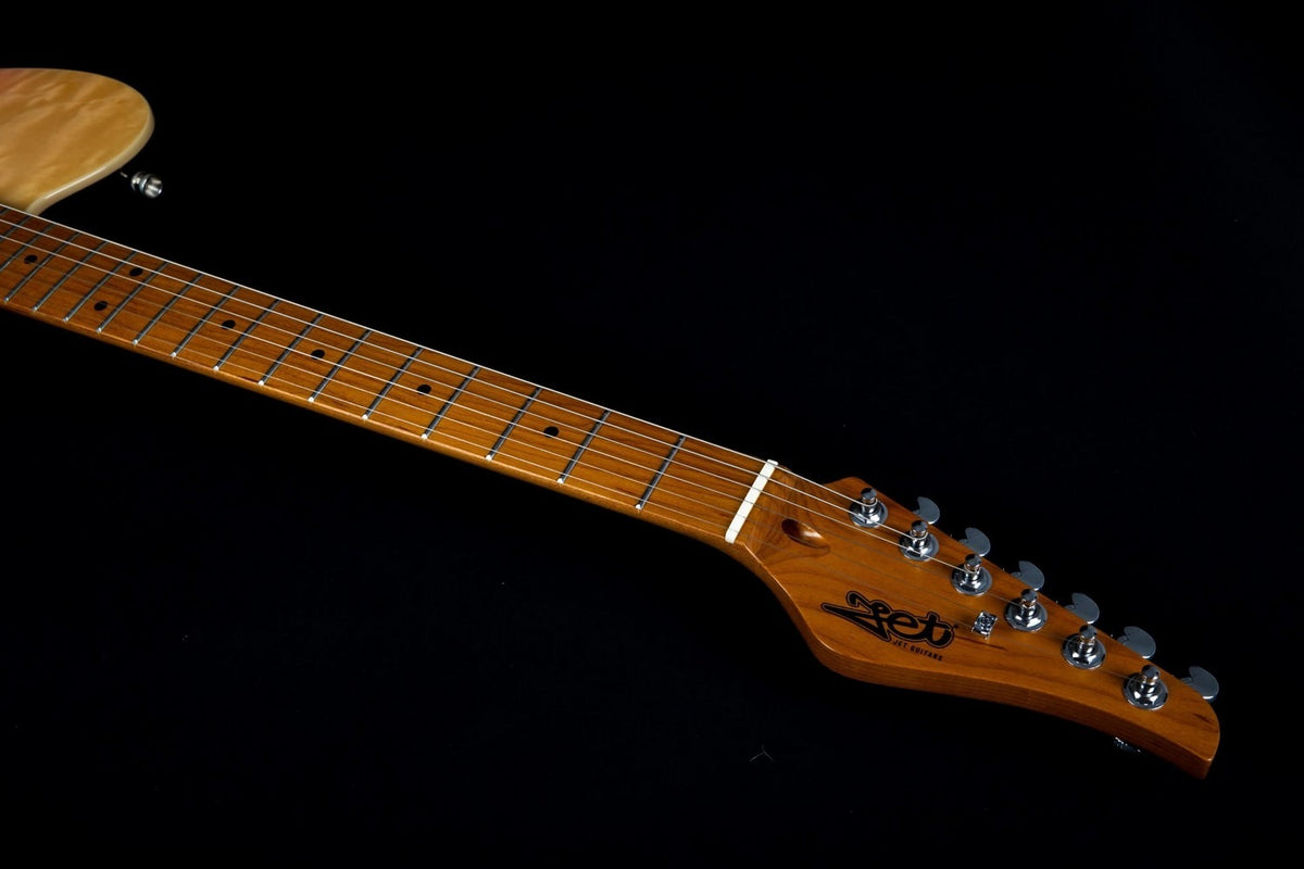 JET Guitars JT-450 QTPK – elektrische gitaar – T-stijl HH transp. roze