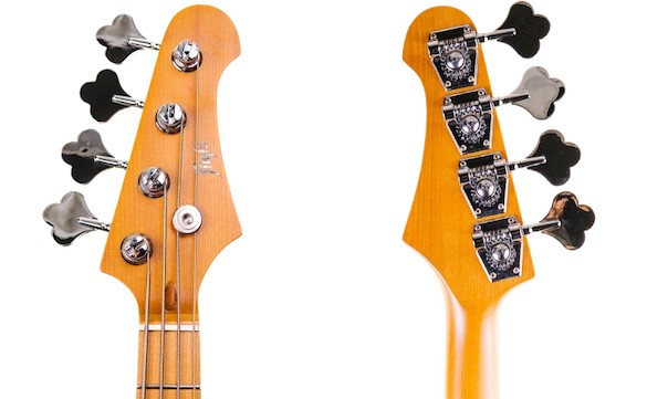 Flight Mini JB Bass LPB – elektrische ukelele