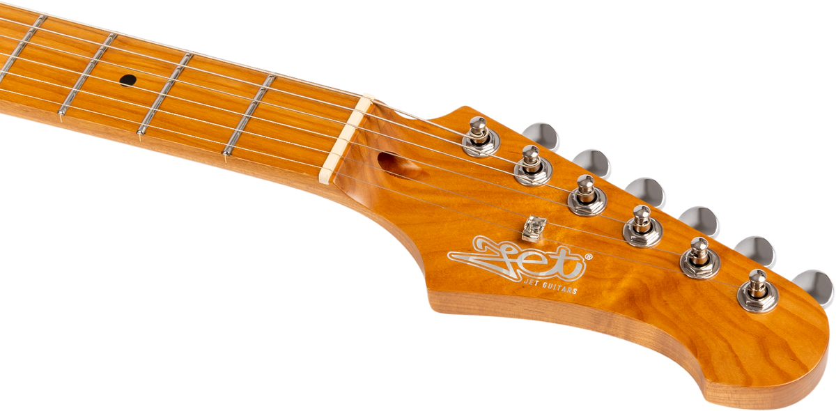 JET Guitars JJ-350 BGT – elektrische gitaar – J-stijl H-P90 Zwart