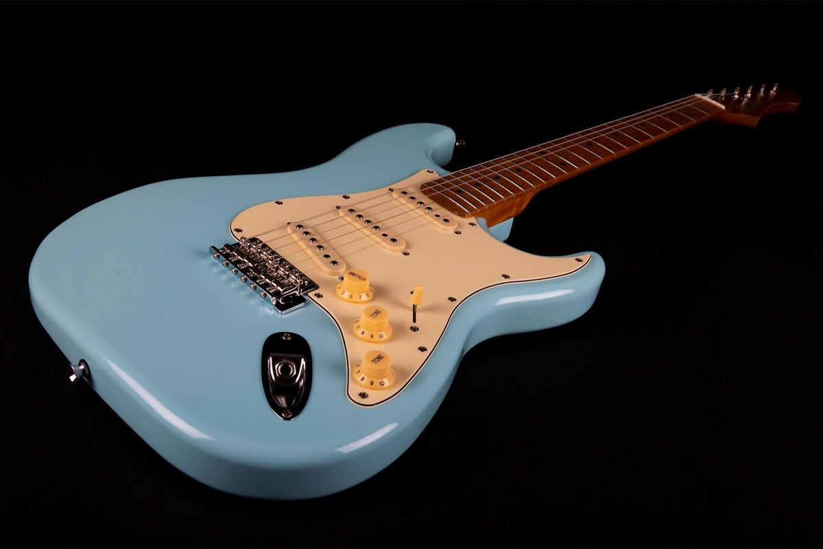 JET Guitars JS 300 BL – elektrische gitaar – S-stijl SSS Sonic blauw