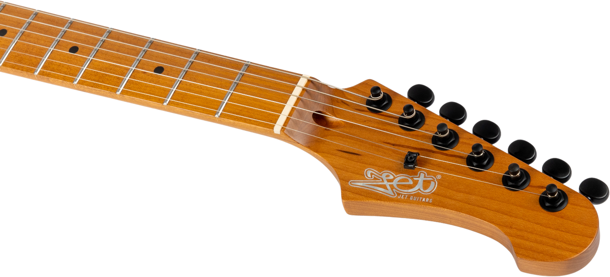 JET Guitars JS-600 TPP – elektrische gitaar – S-stijl HSS transp. Paars