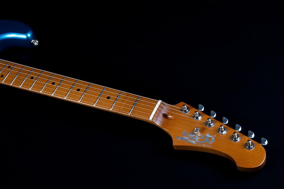 JET Guitars JS-400 LPB – elektrische gitaar – S-stijl HSS Placid Blauw
