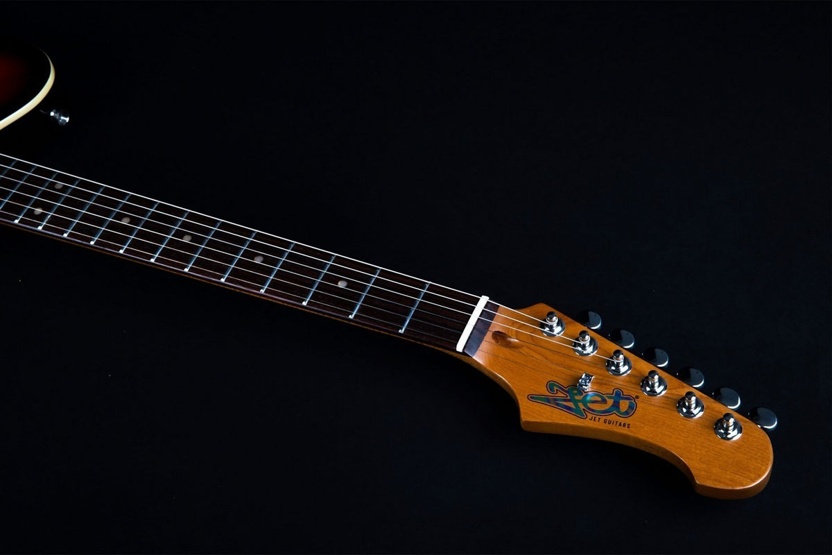 JET Guitars JT-350 SB R – elektrische gitaar – T-stijl SH Sunburst, palissander toets