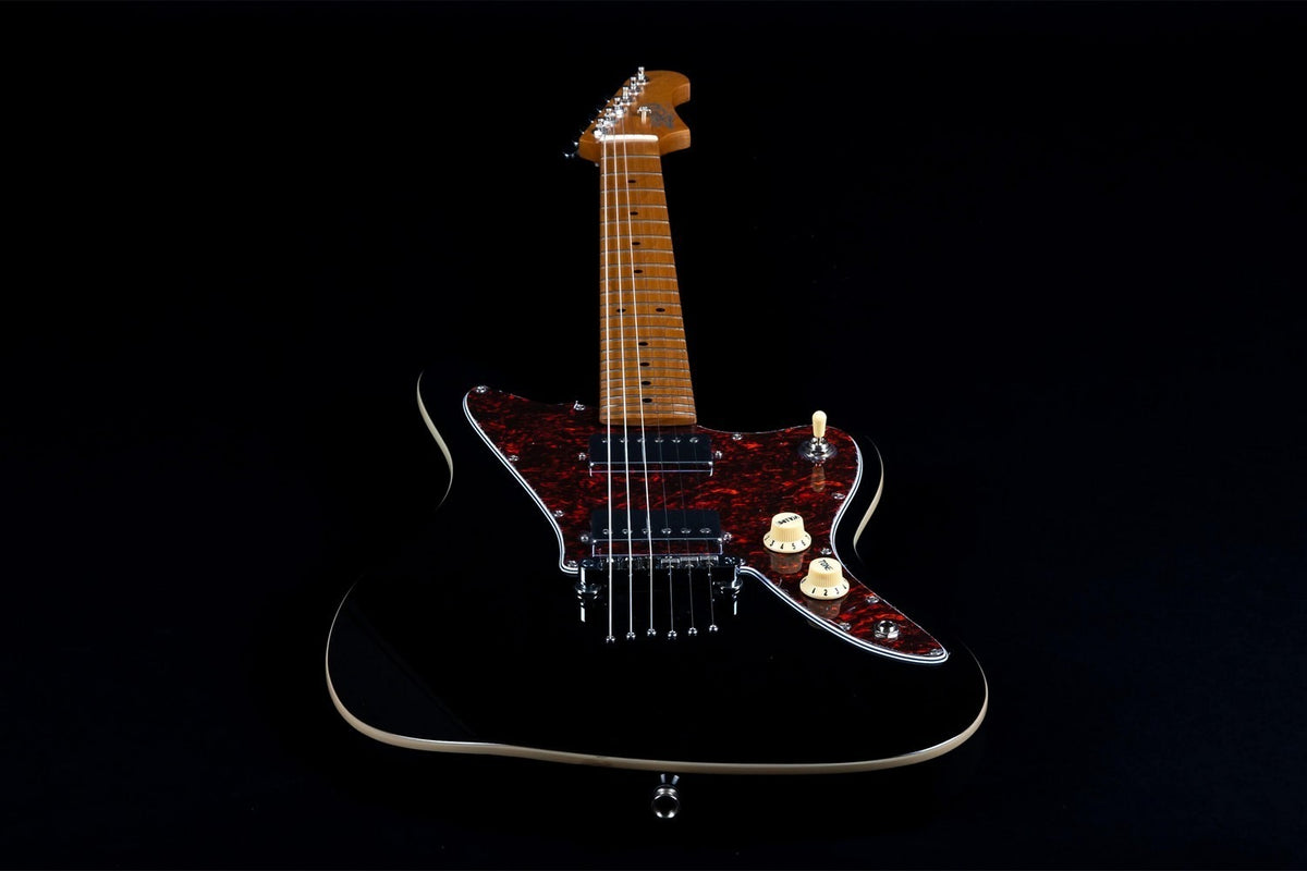 JET Guitars JJ-350 BK – elektrische gitaar – J-stijl HH Zwart