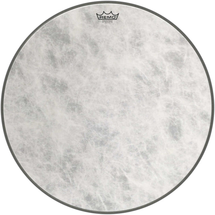 Remo - P3-1524-FA - 24" Powerstroke 3 Fiberskyn 3 medium Bass Drum Head