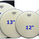 Remo - PP-0112-BA - ProPack (12", 13", 16" Ambassador Coated + FREE 14" BA-0114-00)