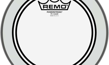 Remo - P3-0308-BP - 08" Powerstroke 3 Ambassador Clear Tom Head